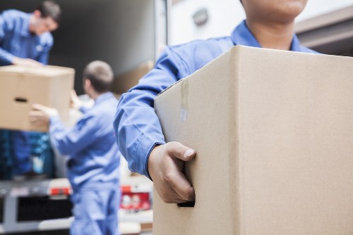 Packing support for a Bow home move with organised boxes