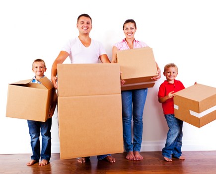 Man and van service helping with a local move in Bow