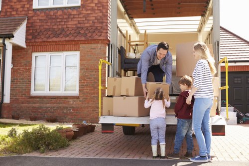Careful loading support for residential or business items in Bow