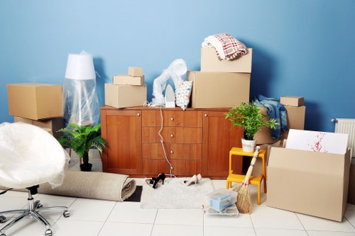 Local home removals support for Bow properties and busy streets