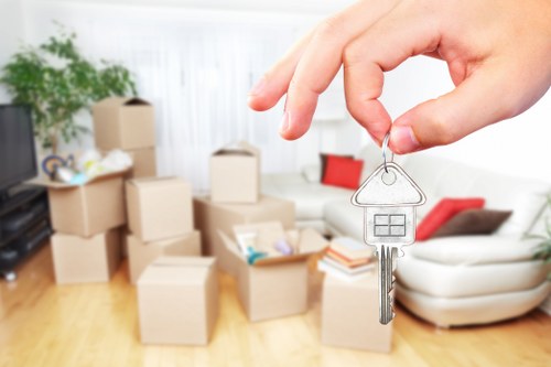 Professional removal van support for East London relocations