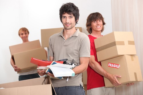 Careful furniture handling during a Bow home removal