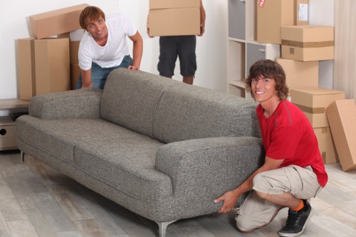 Local removals van supporting a same day home or office move in Bow