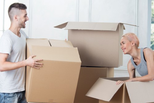 Furniture and box transport using a van in Bow East London