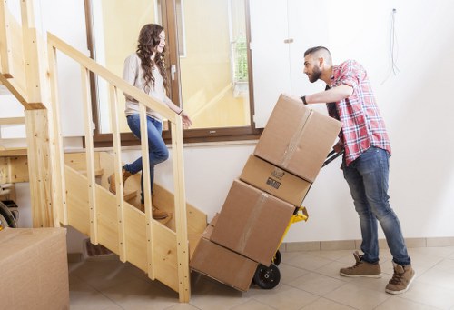 Bow movers completing a smooth final delivery and setup